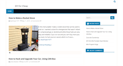 Desktop Screenshot of diyforcheap.com